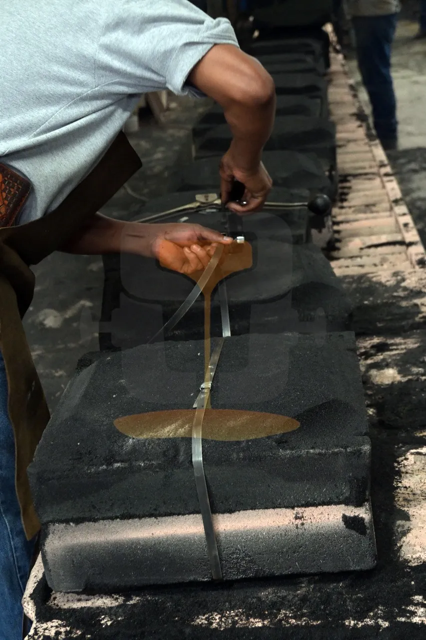 Amarrando moldes en línea